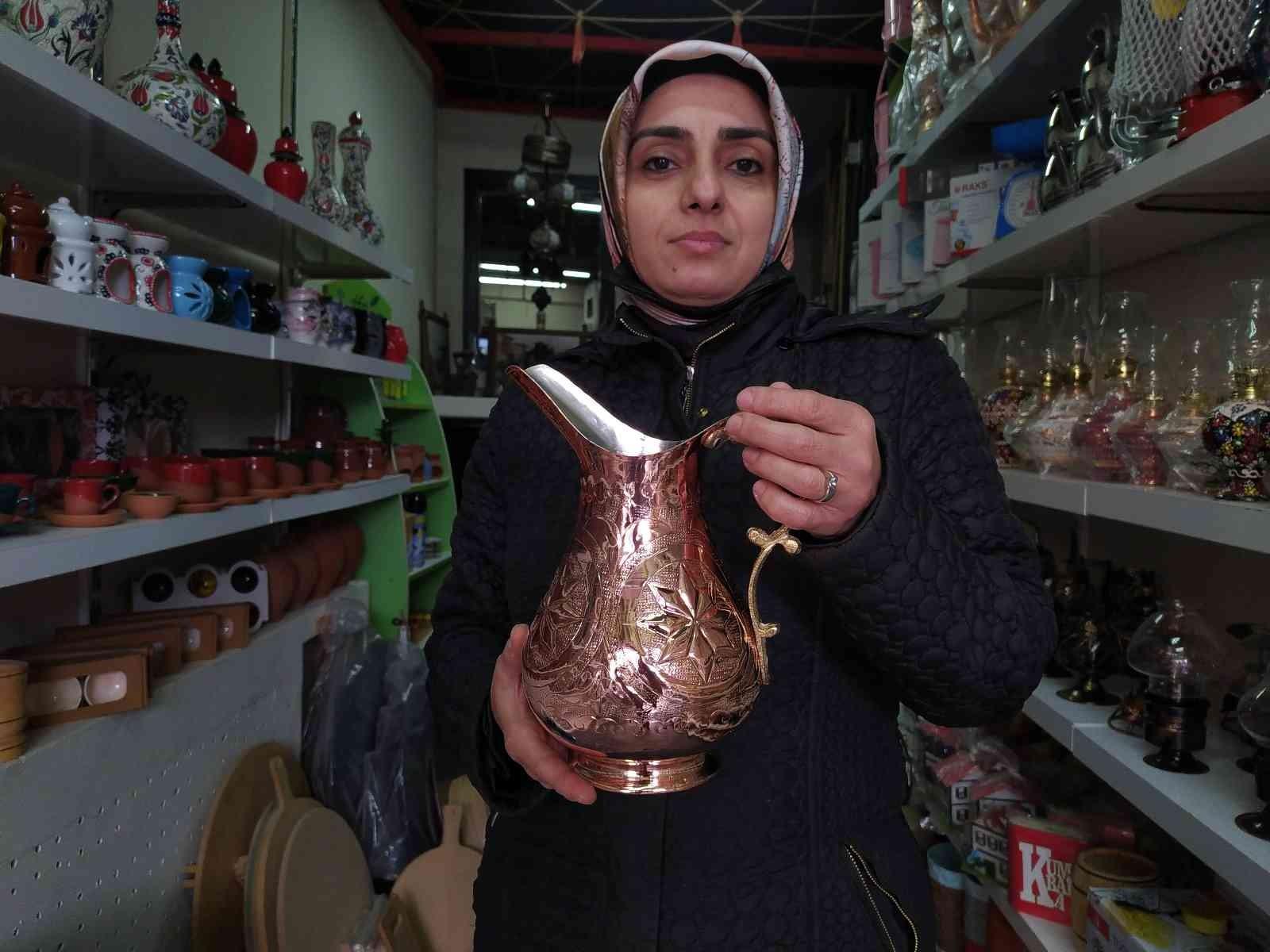 5 bin yıllık şifa kaynağı bakır kaplara büyük ilgi