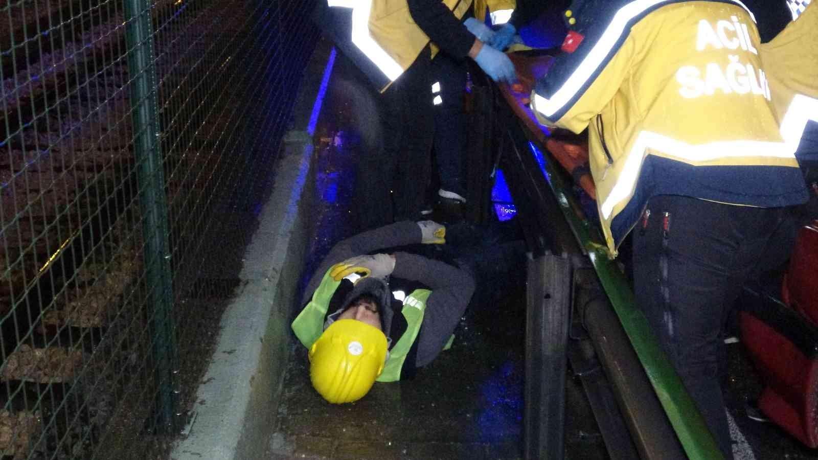 Otomobil bakım yapan işçilerin arasına daldı: 6 yaralı