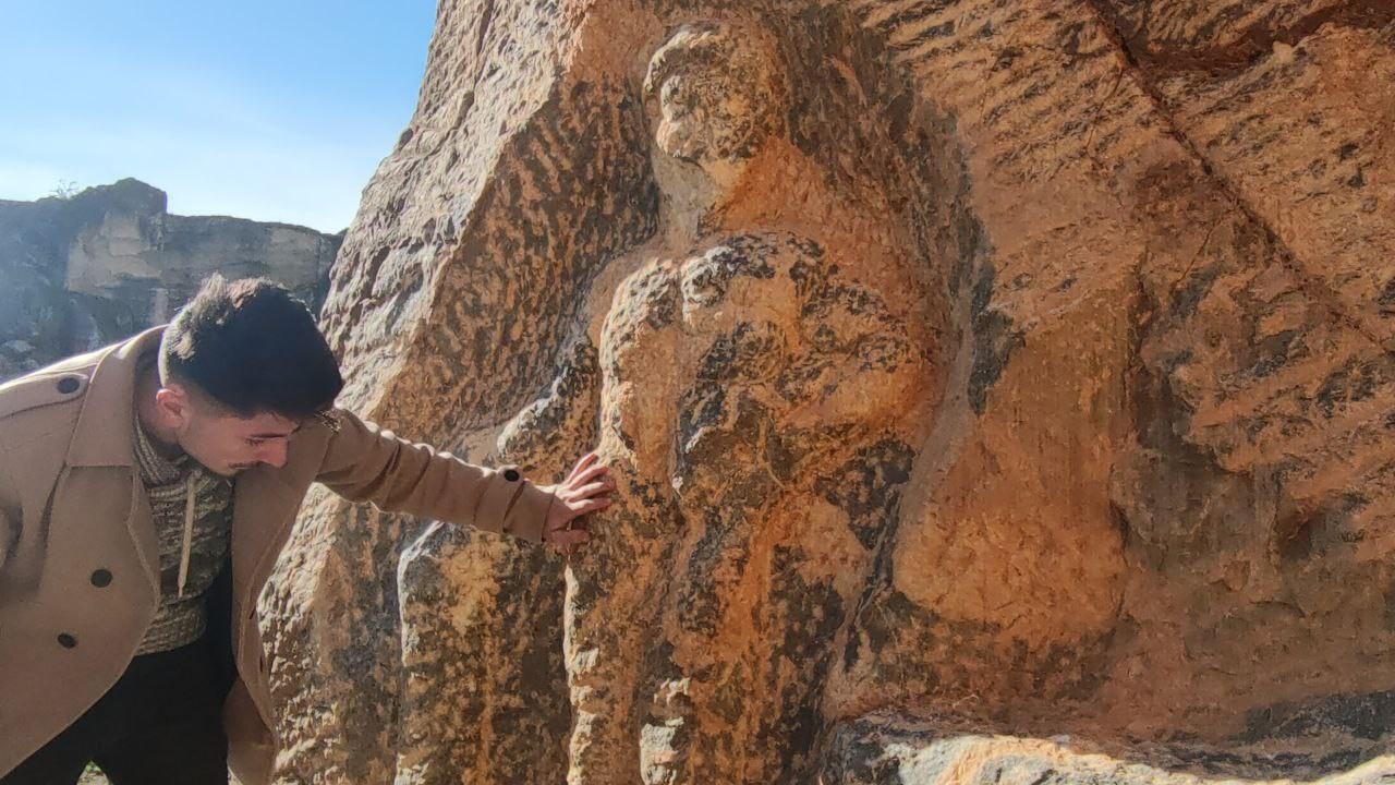 (Özel) İznik’te 2000 yıllık Herkül kabartması tahrip edildi