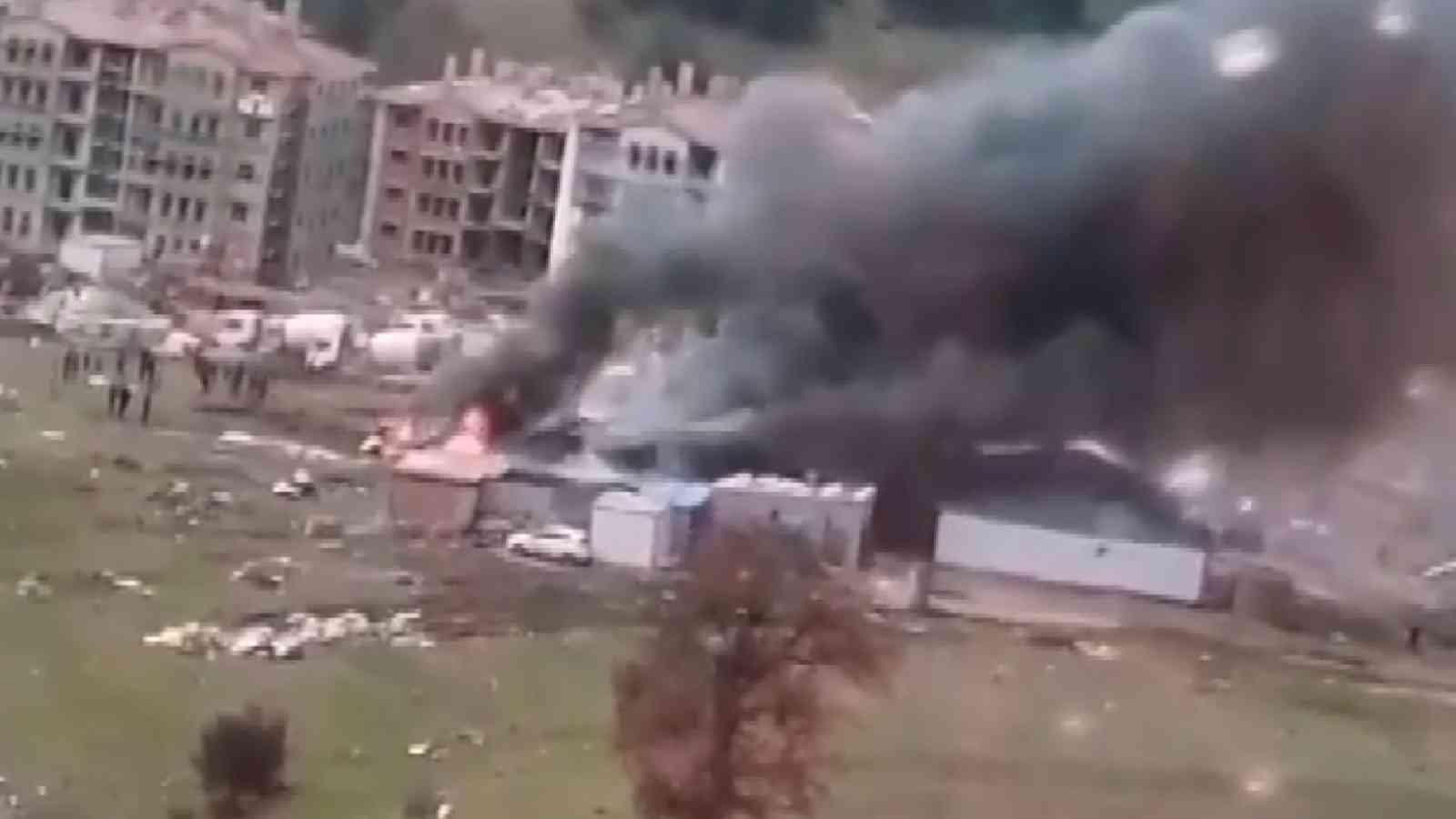 Bursa’da fabrikada korkutan yangın