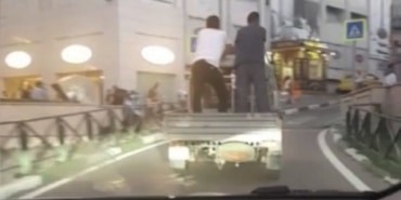BURSA'DA TEHLİKELİ YOLCULUK KAMERALARDA