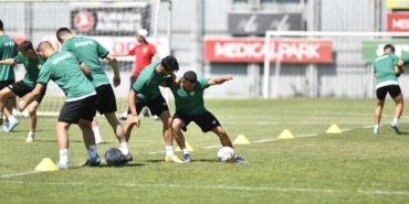 BURSASPOR ESNEKLİK ÇALIŞMASI YAPTI