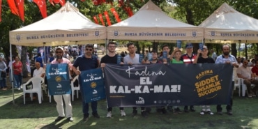JANDARMADAN FESTİVALDE KADINA ŞİDDETE HAYIR FARKINDALIĞI