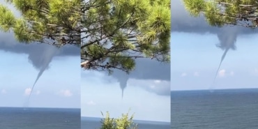 BARTIN'IN KURUCAŞİLE İLÇESİNDE HORTUMLAR OLUŞTU