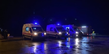 SİNOP AÇIKLARINDA KURU YÜK GEMİSİNDE YANGIN