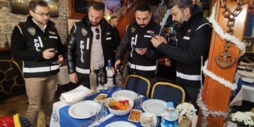 BURSA'DA YILBAŞI AKŞAMI KAÇAK İÇKİ DENETİMİ