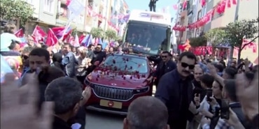 CUMHURBAŞKANI ERDOĞAN BURSA'YA TOGG ARACIYLA GİRİŞ YAPTI