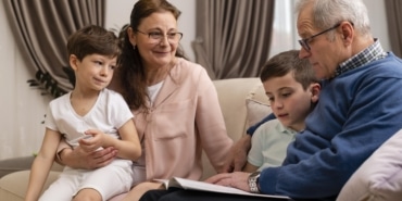 children-playing-with-their-grandparents