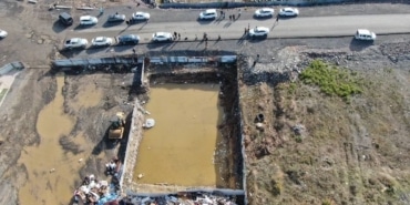 SANCAKTEPE'DE 3 ÇOCUĞUN HAYATINI KAYBETTİĞİ ALAN DRON İLE GÖRÜNTÜLENDİ