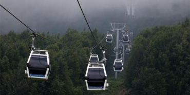 ULUDAĞ'A ÇIKACAKLAR DİKKAT TELEFERİĞE ŞİDDETLİ RÜZGAR ENGELİ