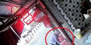 İÇECEK HIRSIZI KAMERADA...