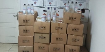 BURSA KARACABEY'DE YILBAŞI ÖNCESİ 'SAHTE İÇKİ' OPERASYONU