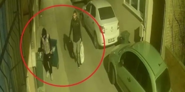 ÇALDIKLARI ÇÖP KOVASINI BEĞENMEYİNCE BIRAKIP BAŞKA ÇALDILAR