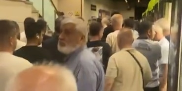 BURSA'DA SAĞANAK YAĞIŞ METRO SEFERLERİNİ DE DURDURDU, RAYLAR ŞELALEYE DÖNDÜ