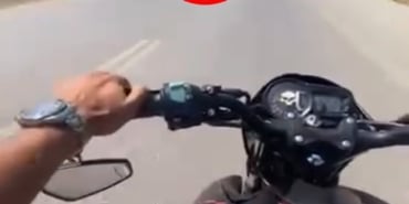 KAZA ANI KASK KAMERASINDA