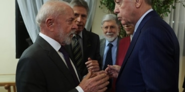 CUMHURBAŞKANI ERDOĞAN, BREZİLYA DEVLET BAŞKANI LULA DA SİLVA İLE GÖRÜŞTÜ