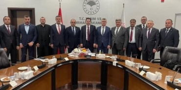 ZEYTİN İÇİN ZİRAAT ODALARI BAKANLIKTA BULUŞTU