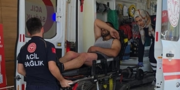 RADYATÖRDEN FIŞKIRAN KAYNAR SU OTO TAMİRCİSİNİ YARALADI
