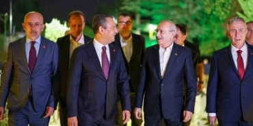 ÖZGÜR ÖZEL, KEMAL KILIÇDAROĞLU İLE BİR ARAYA GELDİ