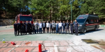 BURFAŞ TESİSLERİNDE YANGIN TATBİKATI