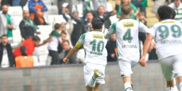 BURSASPOR NEFES KESEN MAÇTA 2-1 GALİBİYETLE AYRILDI