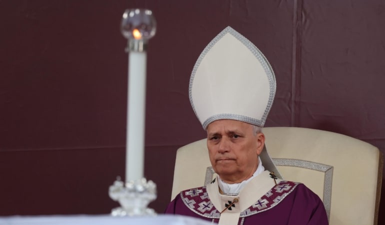 Pope Leo XIV presides over Holy Mass for the faithful departed