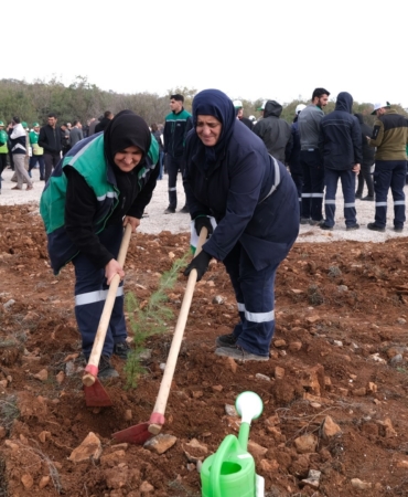 İNEGÖL'DE YEŞİL VATAN SEFERBERLİĞİ