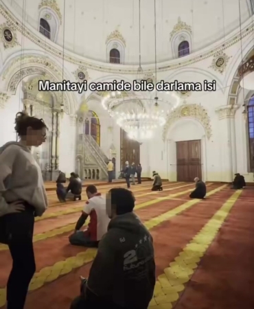 CAMİDE ÇEKİLEN GÖRÜNTÜLER TEPKİ TOPLAMIŞTI, İFADESİNİN ARDINDAN SERBEST BIRAKILDI