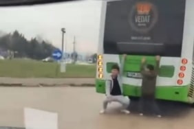 BURSA'DA TEHLİKELİ YOLCULUK