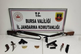 BURSA'DA SİLAH OPERASYONU: 2 GÖZALTI