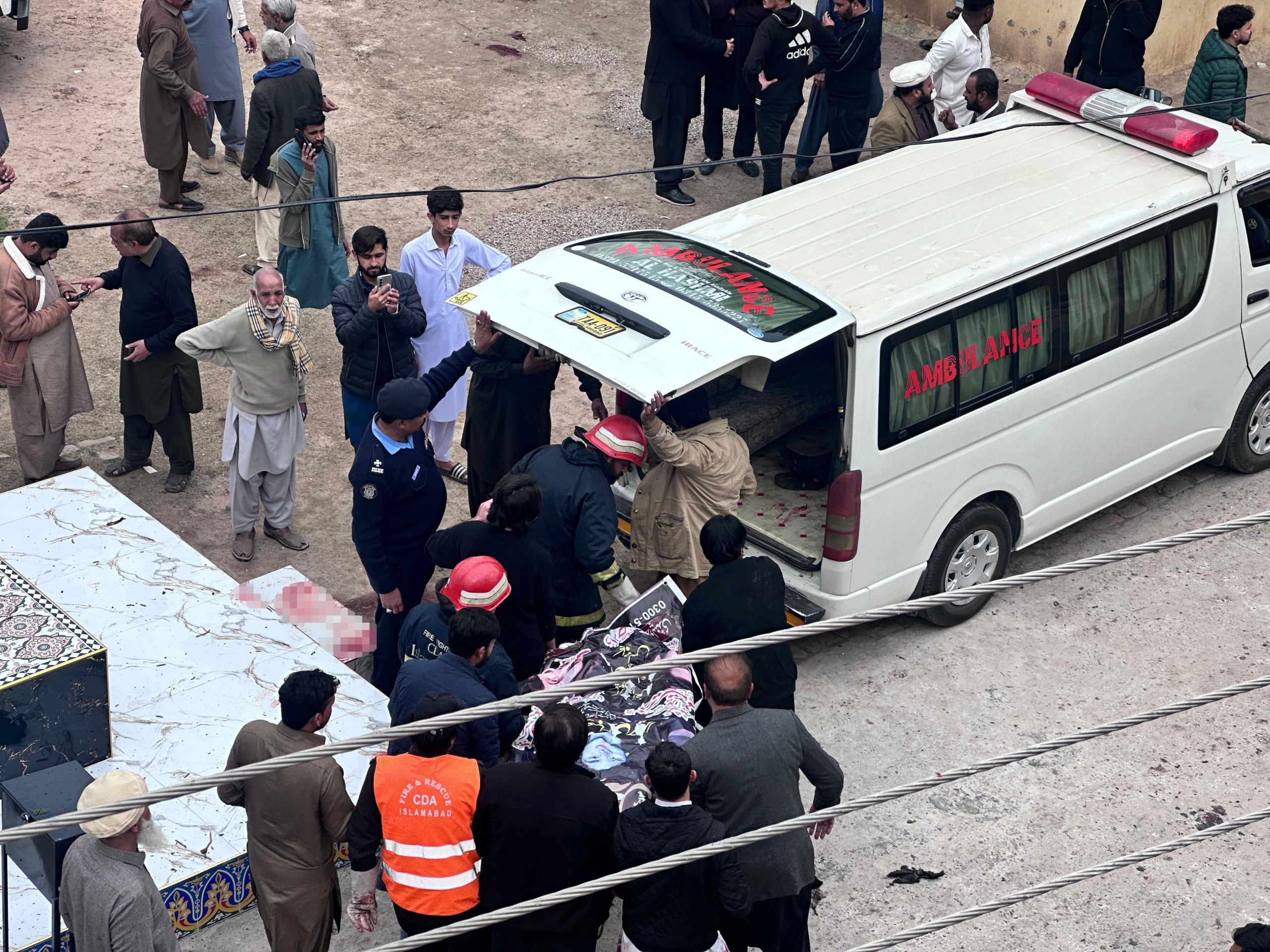 Blast at Shiite mosque in Islamabad