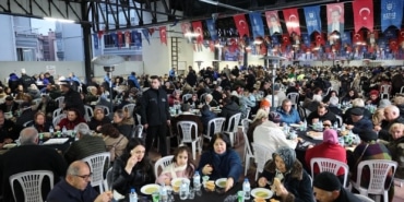 MUDANYA'DA GÖNÜLLER BİR OLDU SOFRALAR BEREKETLE DOLDU