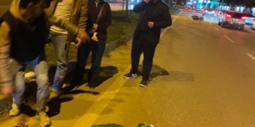BURSA'DA MOTOSİKLET KAZASI: 1 AĞIR YARALI