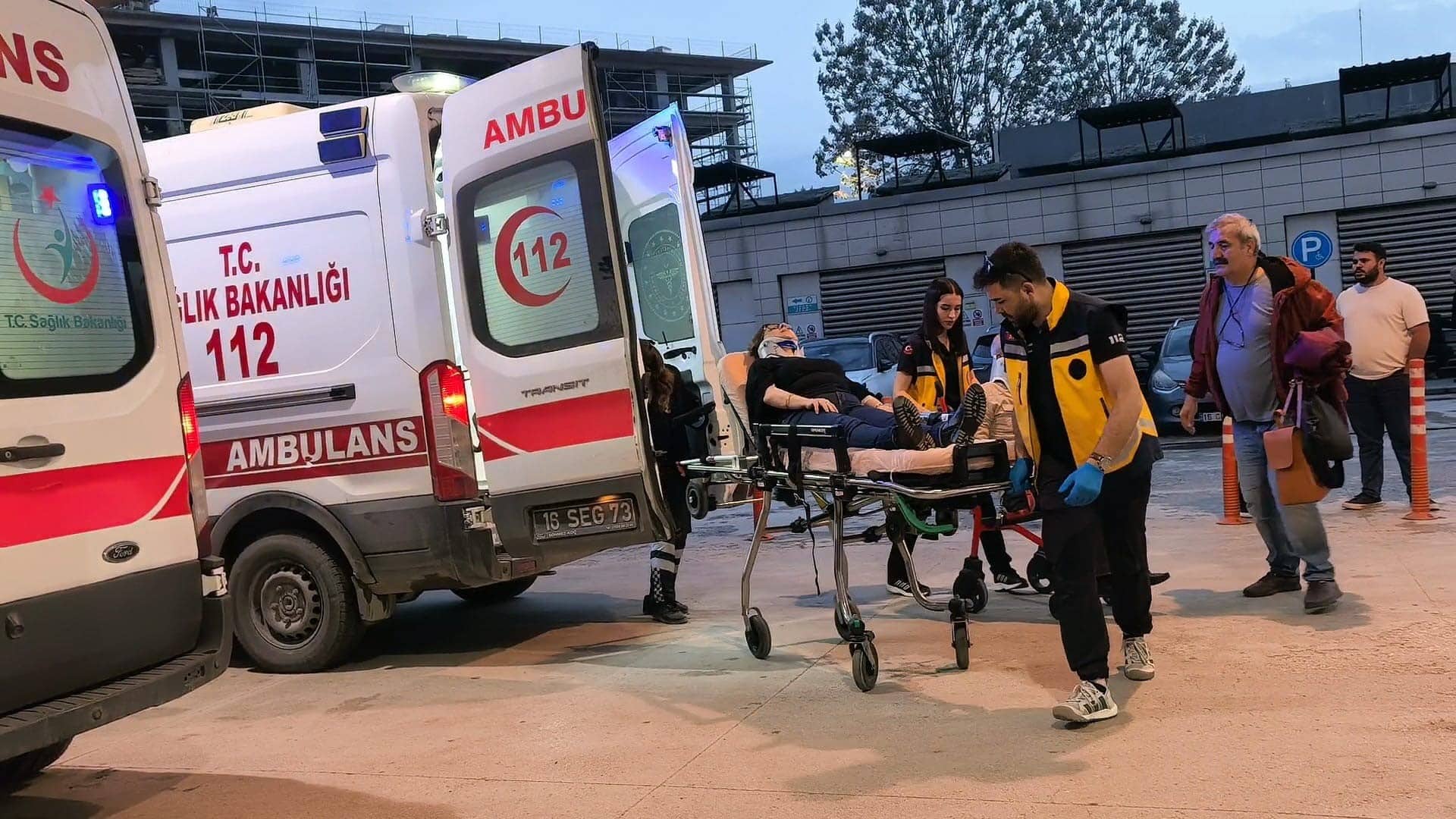 BURSA'DA FECİ KAZA: 2 YARALI