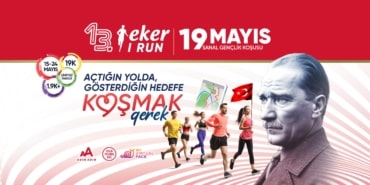 EKER I RUN 19 MAYIS SANAL GENÇLİK KOŞUSU BAŞLADI "KOŞMAK GEREK!" ÇAĞRISIYLA GENÇLİK RUHU YENİDEN YOLLARDA