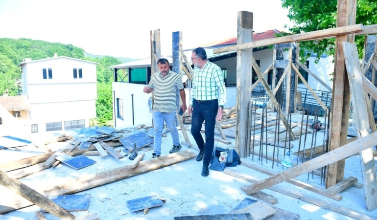 Kestel Belediyesi kırsal mahallelere yatırımlarını sürdürüyor