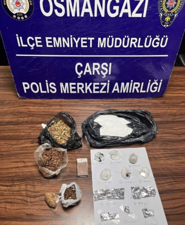 BURSA'DA ARANAN HÜKÜMLÜLER VE UYUŞTURUCU TACİRLERİNE OPERASYON