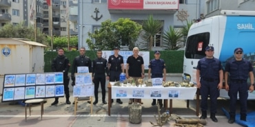 POLİS BU KEZ MAVİ VATAN İÇİN TEMİZLİK OPERASYONU YAPTI DENİZDEN ÇIKANLAR ŞAŞIRTTI