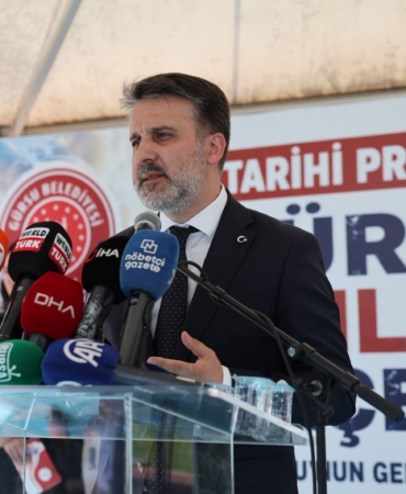 BAŞKAN VEKİLİ BİBA GÜRSU'YA ÇIKARMA YAPTI