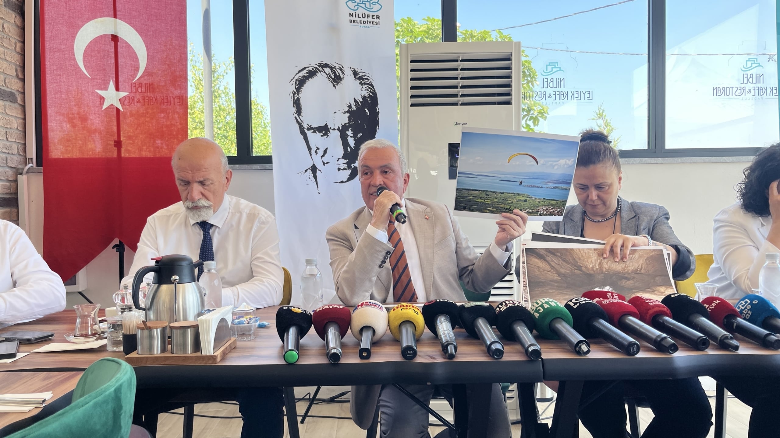 NİLÜFER BELEDİYE BAŞKANI ÖZDEMİR: "TARIM TOPRAKLARINI KORUMAZSAK ÇOCUKLARIMIZ ENGİNARI BİLE GÖREMEYECEK" "TARIMI KORUMANIN YOLU KIRSAL TURİZMİ GÜÇLENDİRMEKTEN GEÇİYOR"