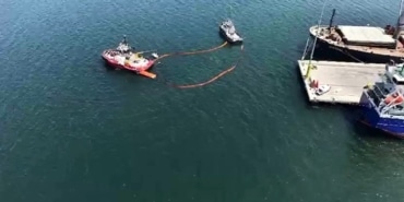 MARMARA DENİZİ'NDE DEV KİRLİLİK TATBİKATI GEMLİK'TE DENİZ KİRLİLİĞİNE KARŞI DEV TATBİKAT