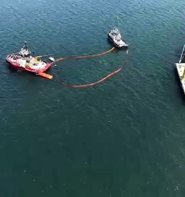 MARMARA DENİZİ'NDE DEV KİRLİLİK TATBİKATI GEMLİK'TE DENİZ KİRLİLİĞİNE KARŞI DEV TATBİKAT