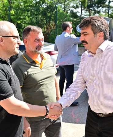 YILDIRIM BELEDİYE BAŞKANI OKTAY YILMAZ, MUHTARLARLA BİR ARAYA GELDİ