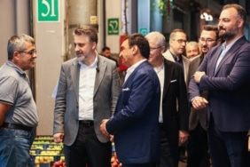 BAŞKAN VEKİLİ BİBA'DAN KENT HALİ'NE YAKIN TAKİP
