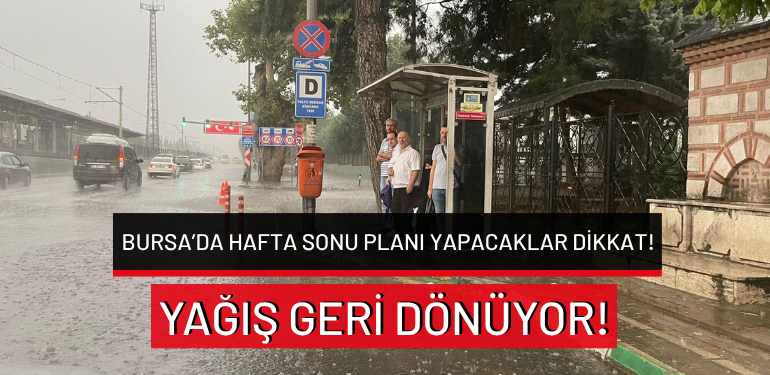 Bursa’da bugün hava nasıl olacak? İşte 10 Haziran’da 2026 hava durumu