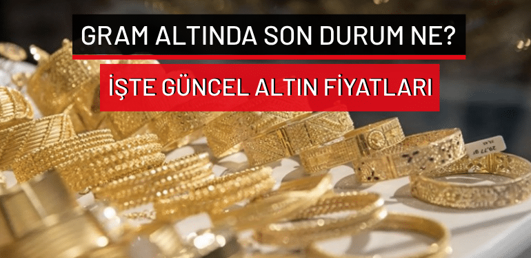 Gram altın 30 Haziran’da kaç TL oldu? Güncel altın fiyatları…