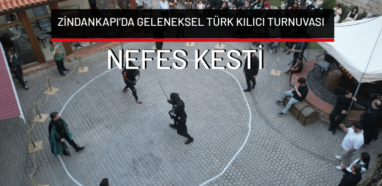 Bursa Zindankapı’da Geleneksel Türk Kılıcı Turnuvası nefes kesti