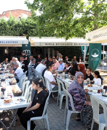 BAŞKAN AYDIN MAHALLE BULUŞMALARINI ALEMDAR'DA SÜRDÜRDÜ OSMANGAZİ'DE MAHALLE BULUŞMALARIYLA ORTAK AKIL BÜYÜYOR