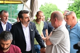YILDIRIM'DA MAHALLE ZİYARETLERİ SAMANLI'DA DEVAM ETTİ