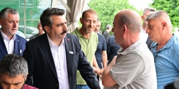 YILDIRIM'DA MAHALLE ZİYARETLERİ SAMANLI'DA DEVAM ETTİ